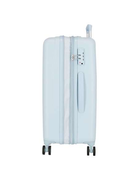 SET/2TROLLEY ABS 55-65CM. 4R.STITCH MAKE A FACE